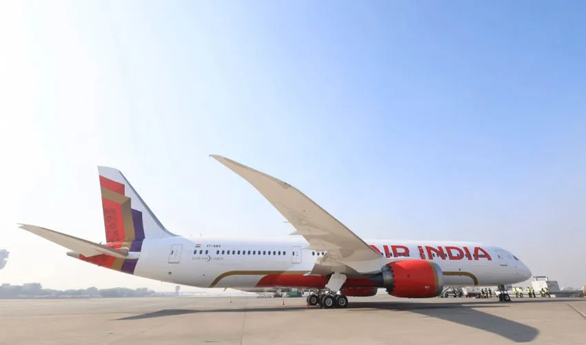 Air India’s first new Boeing 787-9 touches down in Delhi