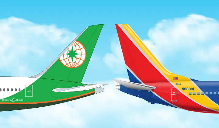 EVA Air and Southwest Airlines Launch Interline Partnership to Expand Seamless Travel Between Asia and North America